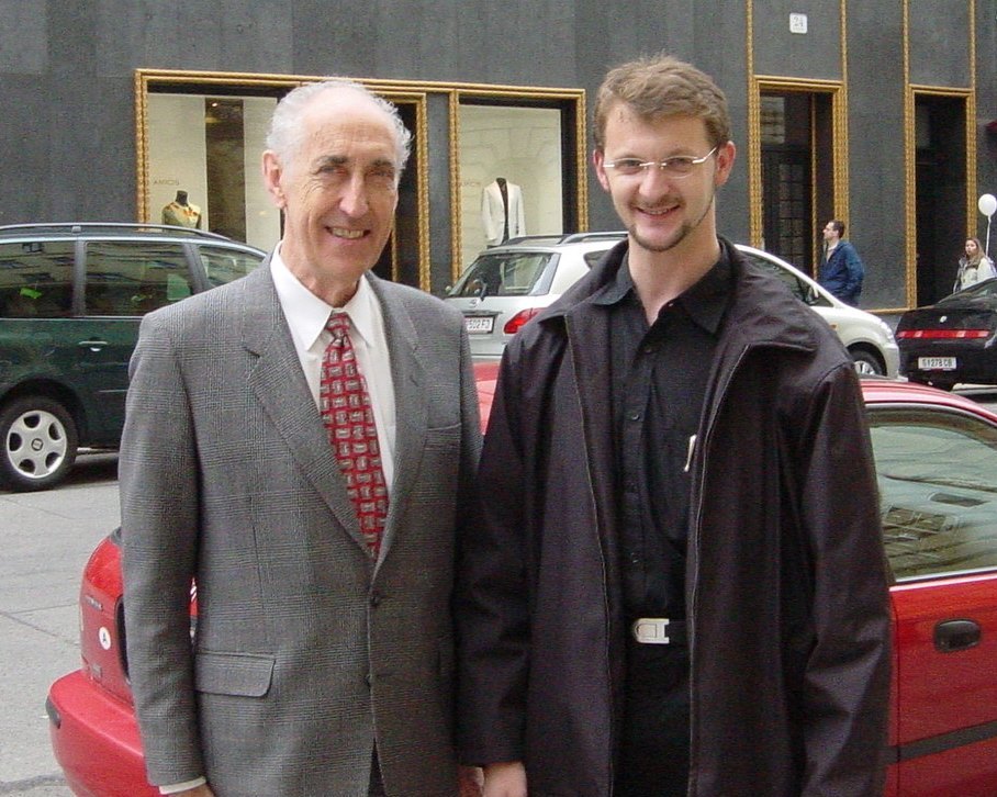 Wien November 2003: Meisterkurs bei Eugene Rousseau